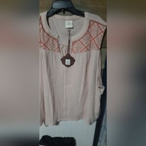 Brand New Ava and Viv 4x sleeveless shirt